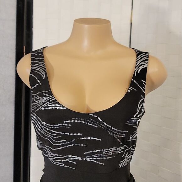 BRAND NEW JBS SIDE RUCHED SLEEVELESS   WITHD ROUNDNECK LINE MINI DRESS - Picture 12 of 13